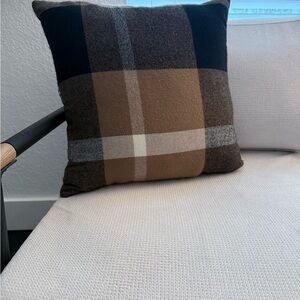 Plaid Throw Pillow